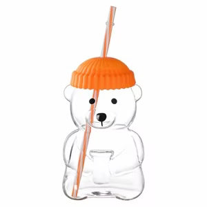 Bear Glass Cup