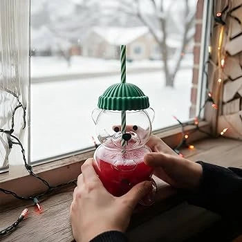 Bear Glass Cup