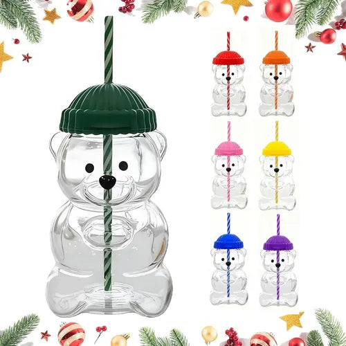 Bear Glass Cup