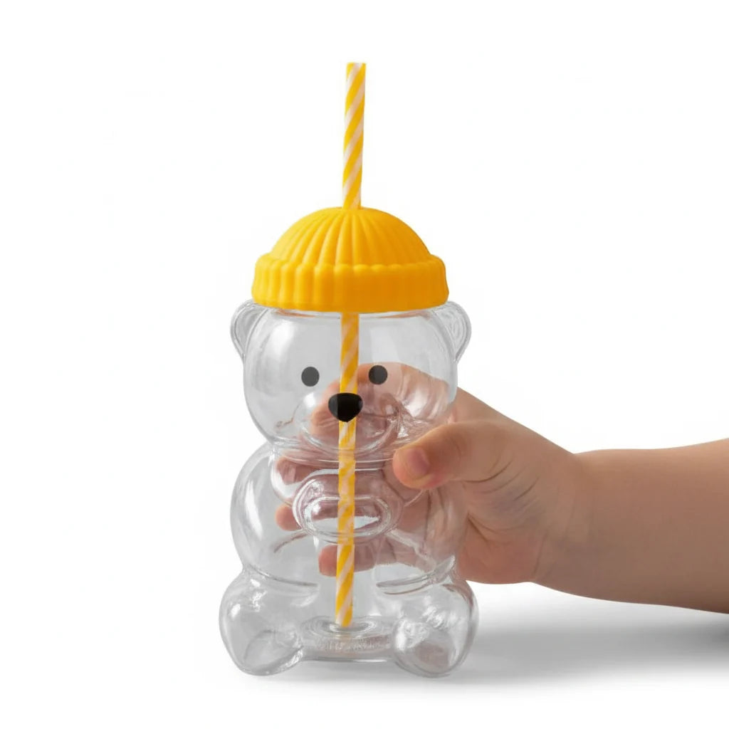 Bear Glass Cup