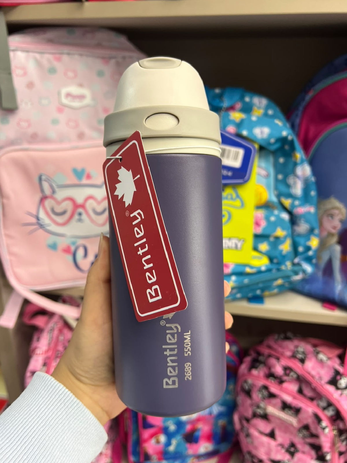 Bentley Stainless Steel Water Bottle 550 ml
