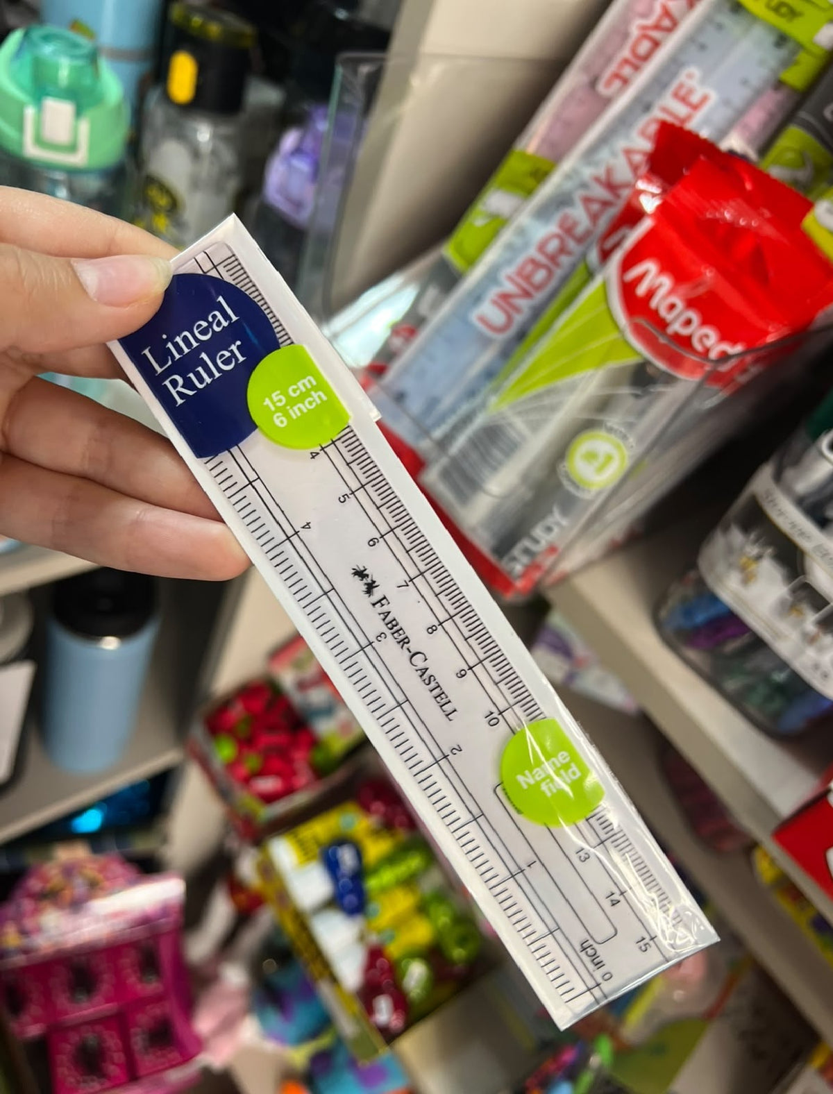 Lineal Ruler Faber Castell