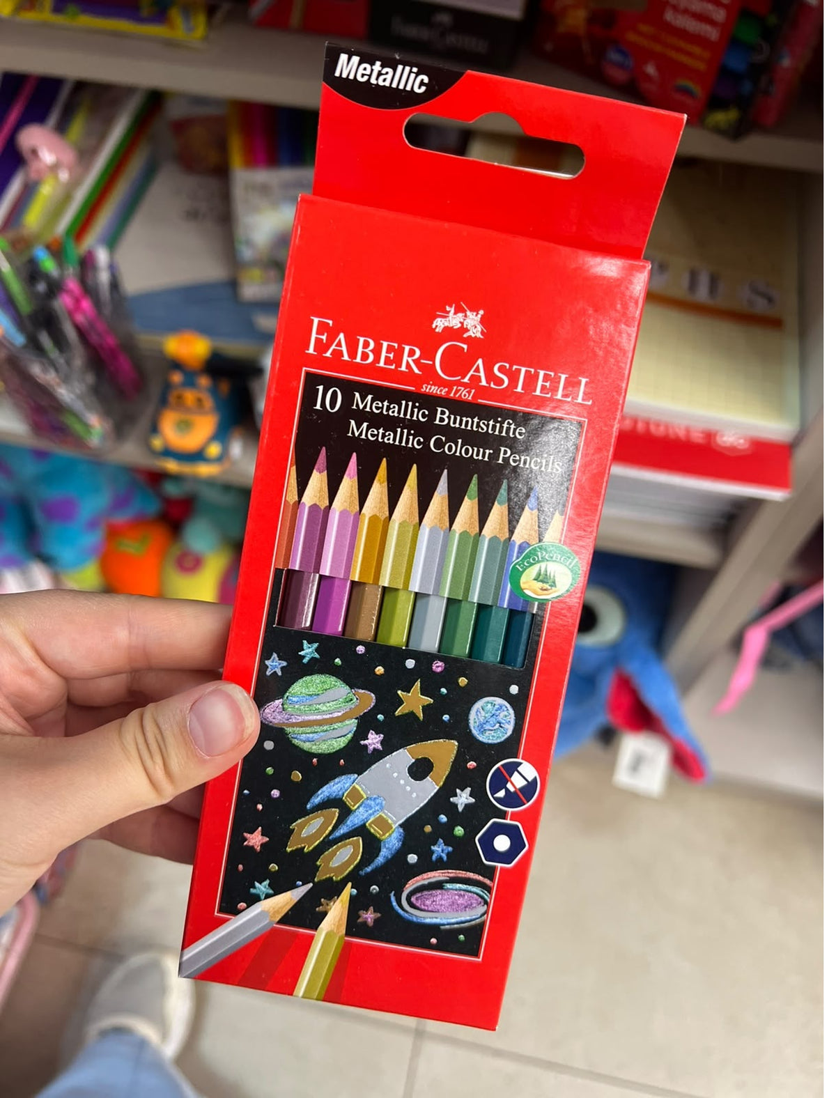 Metallic Colour Pencils Faber Castell