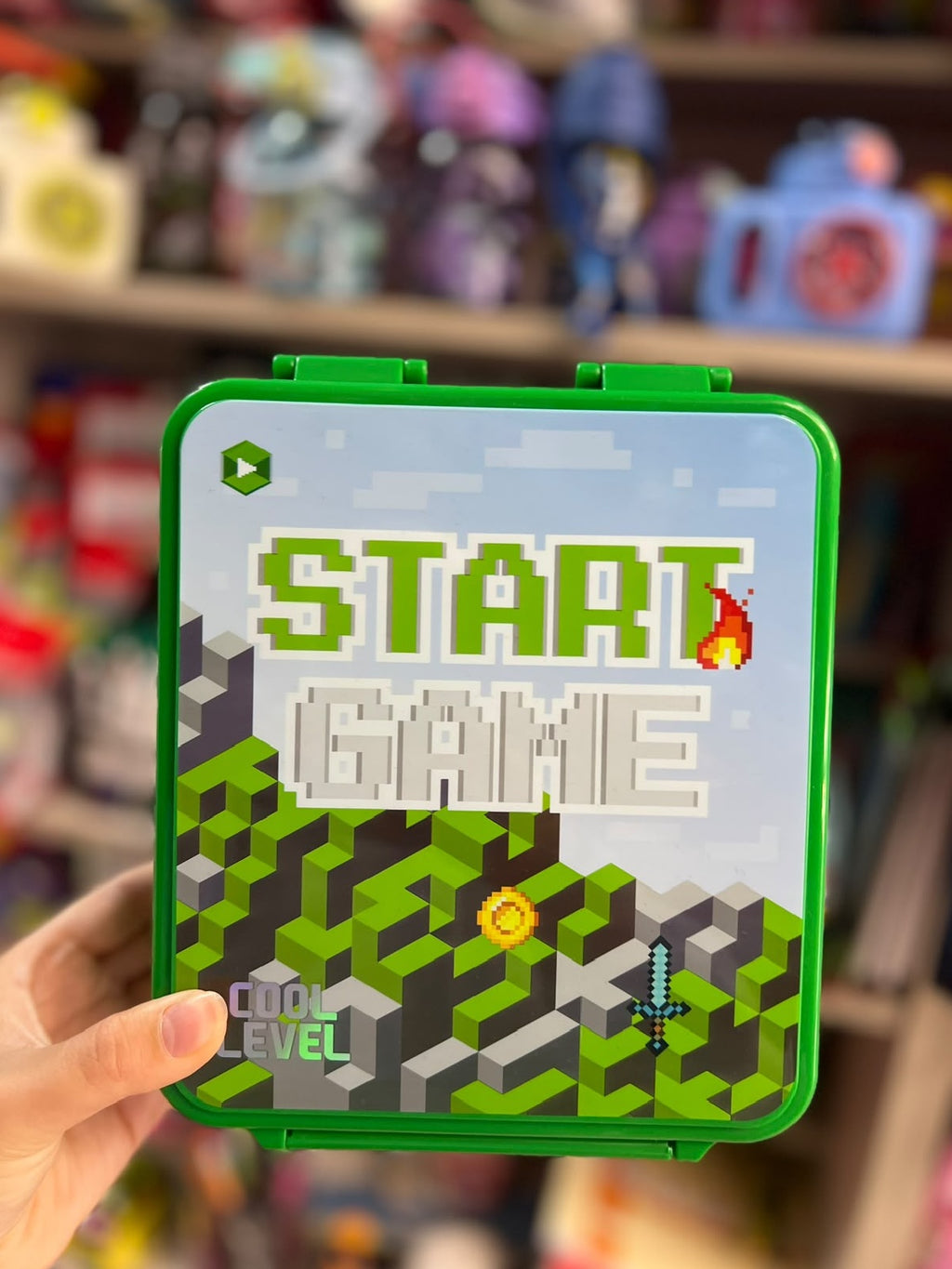 Cool Level Mine Craft Lunch Box