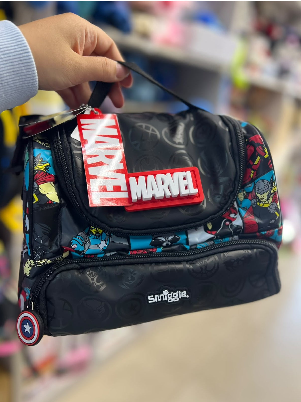 Smiggle Avengers Lunch Bag